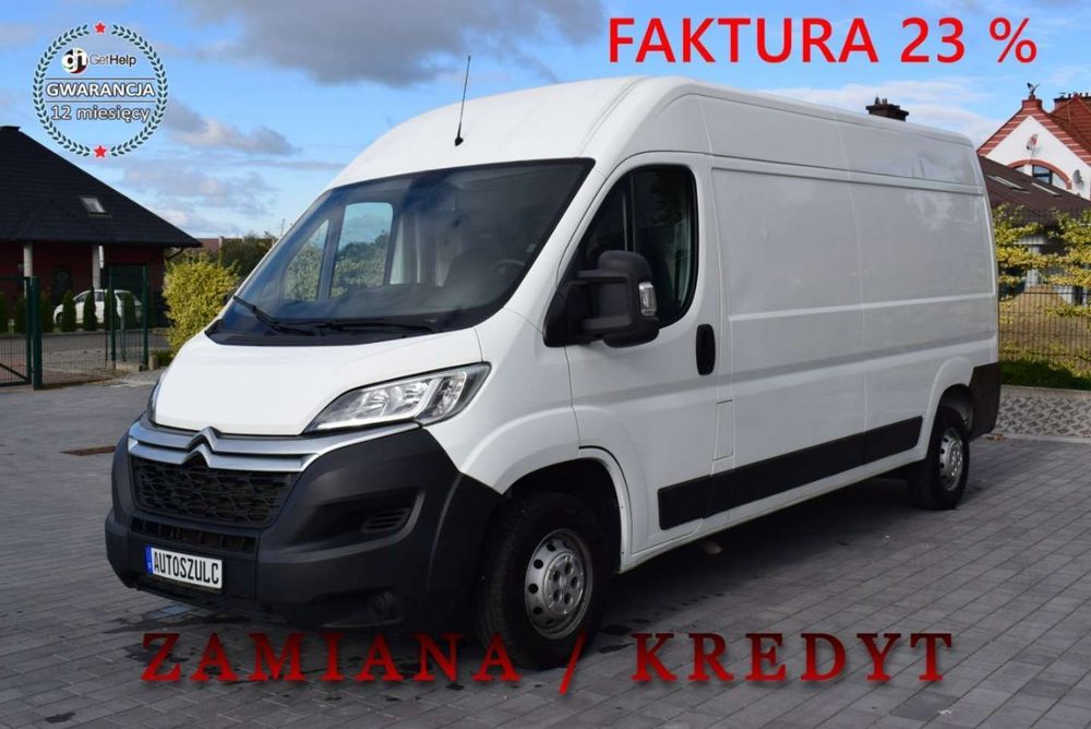 Citroën Jumper  2.2 HDI, L3H2, Blaszak, 3-Osobowy, Sprowadzony, Faktura 23 %,Gwarancja
