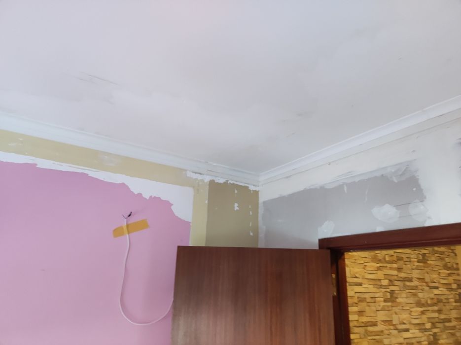 Reparação/Limpeza de Paredes+Pintura – Estuque e Cimento-Trabalhos ao