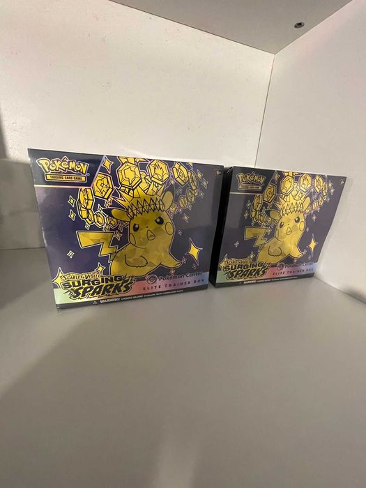 Surging Sparks Pokémon Center Elite Trainer Box