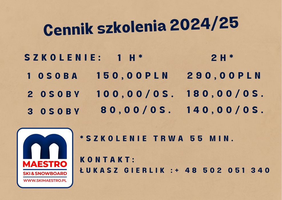 Instruktor narciarstwa i snowboardu Karpacz SITN SITS Ski Instructor