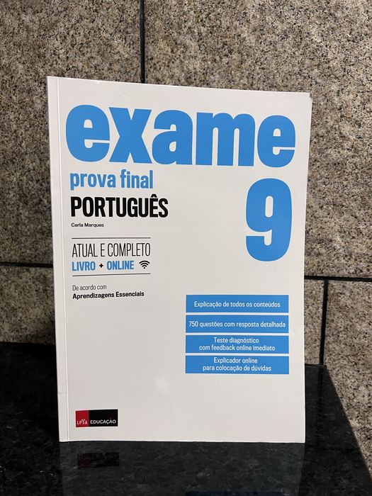 Livro de preparação de exame Português 9.º ano