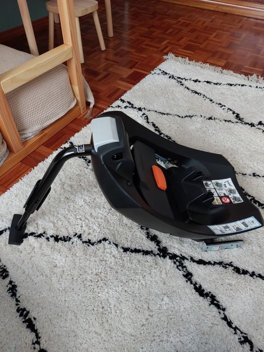 Cadeira auto Cybex Aton 5 + Aton base 2-fix + Adaptadores