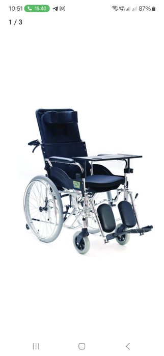 Коляска для інвалідів нова і система реабілітації