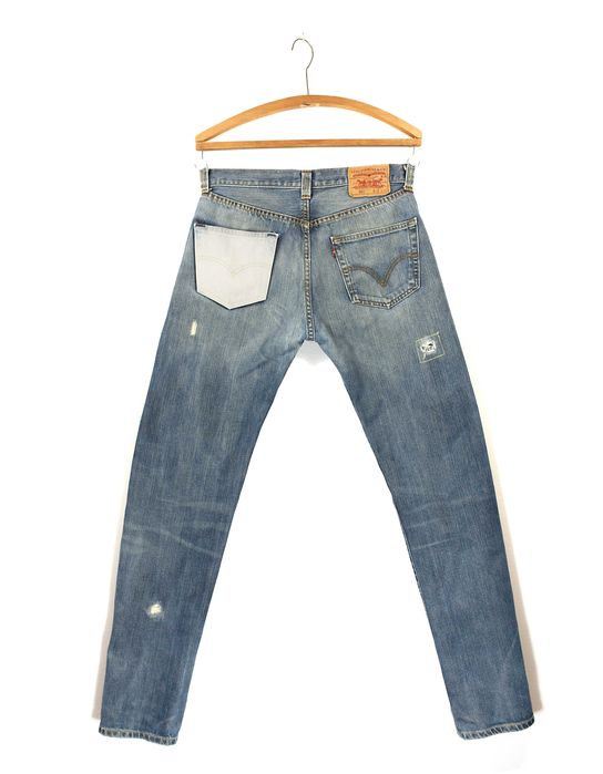 Jeansy spodnie Levi's 501 W 32 L 34 Taper wyborny custom