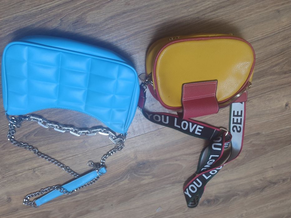 Дві сумки через плече