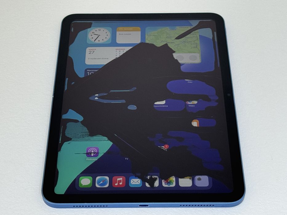 iPad 10. gen. 256GB (A2696) - wylany wyswietlacz - faktura VAT 23%