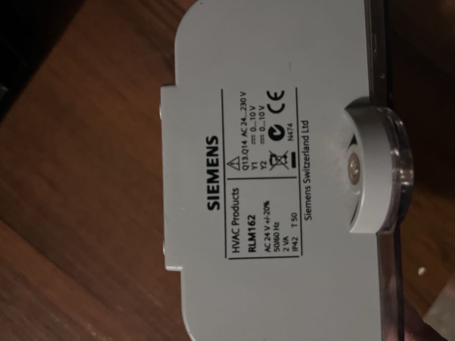 Regulator temperatury Siemens RLM162 HVAC Synco | 2 sztuki komplet