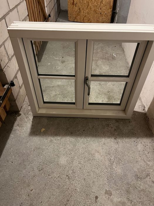 Okno nowe piękne styl duński 81 x 70