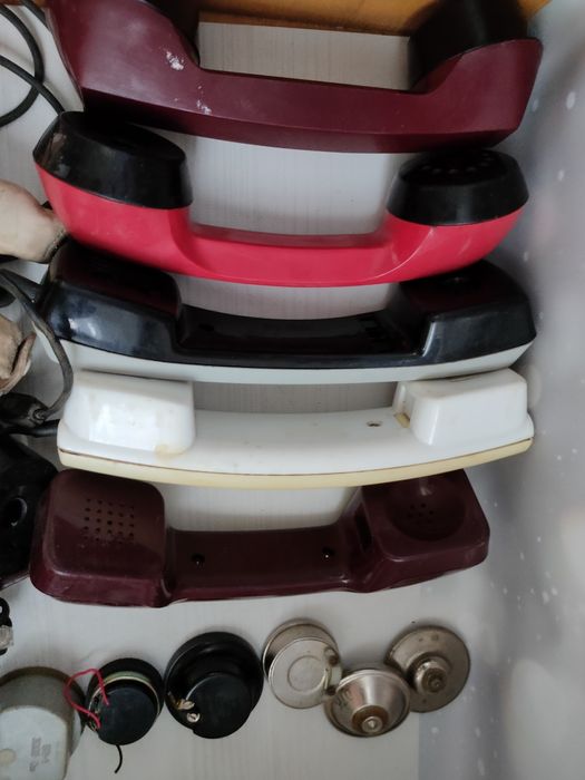 Безкошт.олх.доставка.Ларингофон авиационный ЛА-5, капсулы телефонные