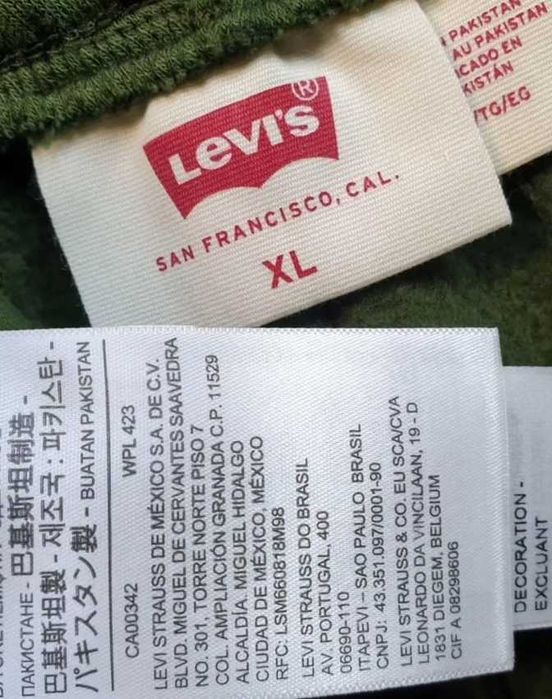 Штани спортивні Levis оригінал XXL