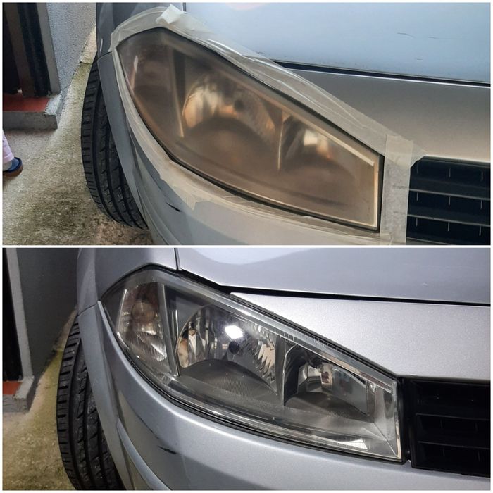 Polimento de faróis (Na Hora)