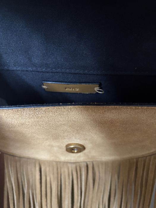 Замшева сцмка mango