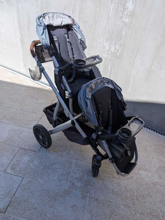 Uppababy vista v3 duo gregory blue