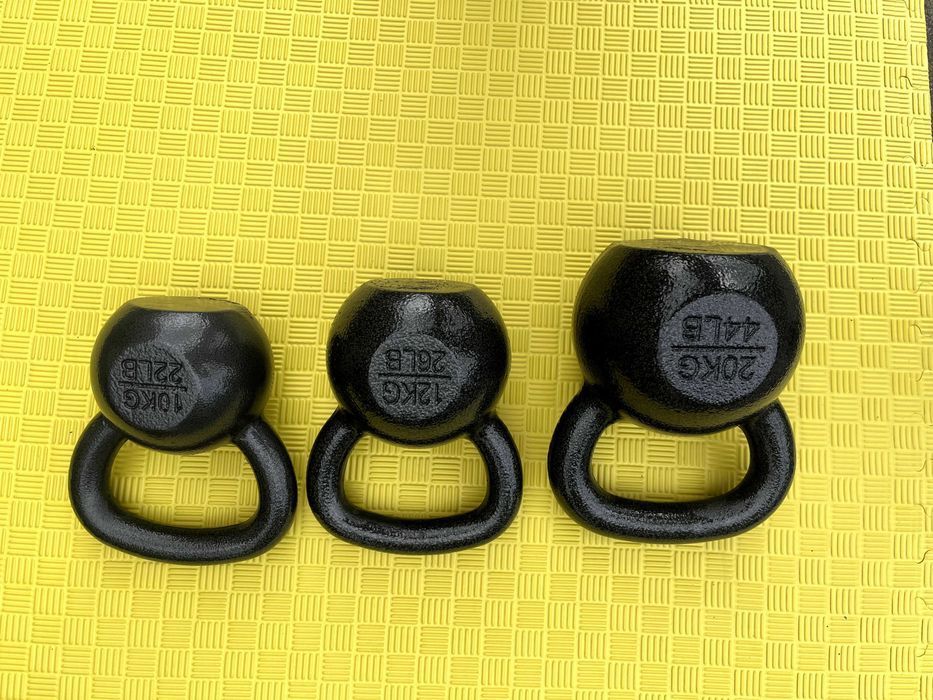 KETTLEBELL żeliwny kettel kettla kula hantle
