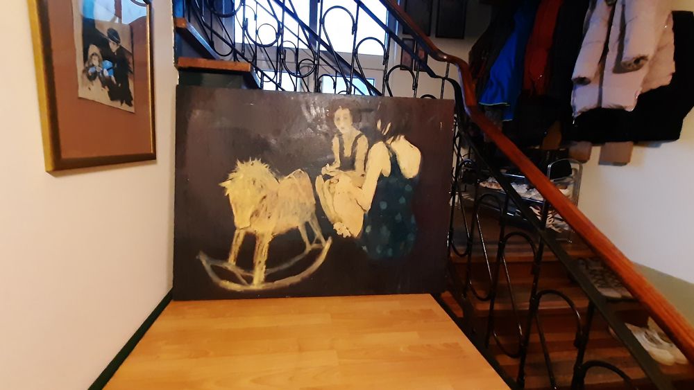 Obraz 120x90 cm podobrazie z lnu