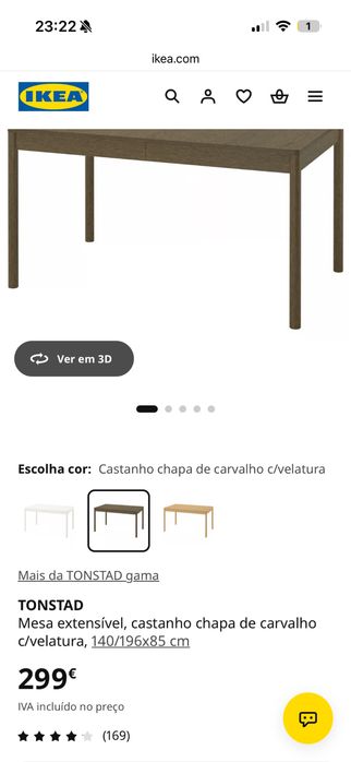 Mesa de refeicao nova