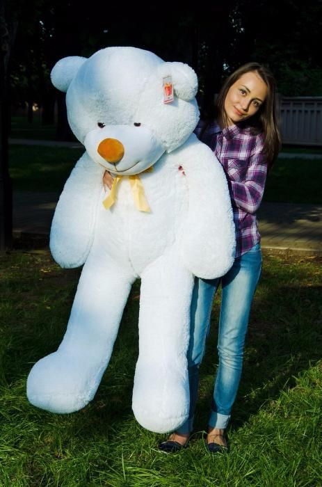 Великий плюшевий ведмедик Рафаель 160 см