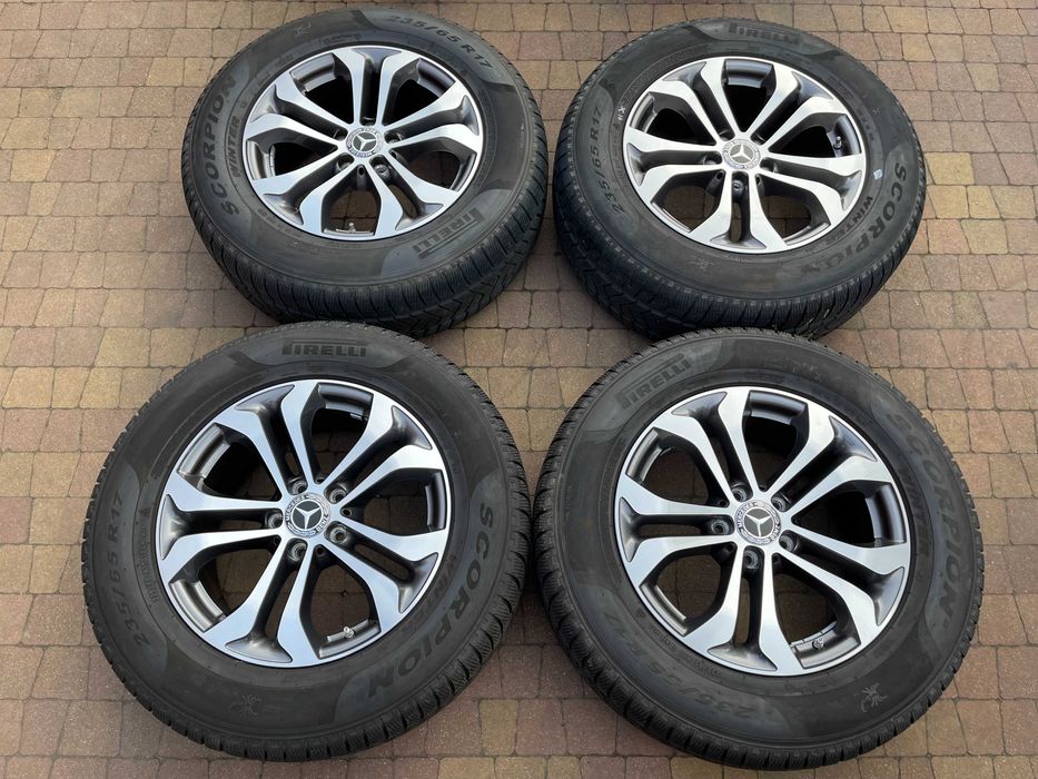 3773. Alufelgi 17" Mercedes GLC W253 oryginalne 5x112 7.5J ET36