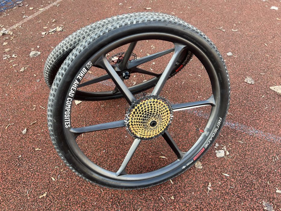 BikeAhead BiTurbo 29” kola Carbon komplet boost 1355gram! Karbonowe