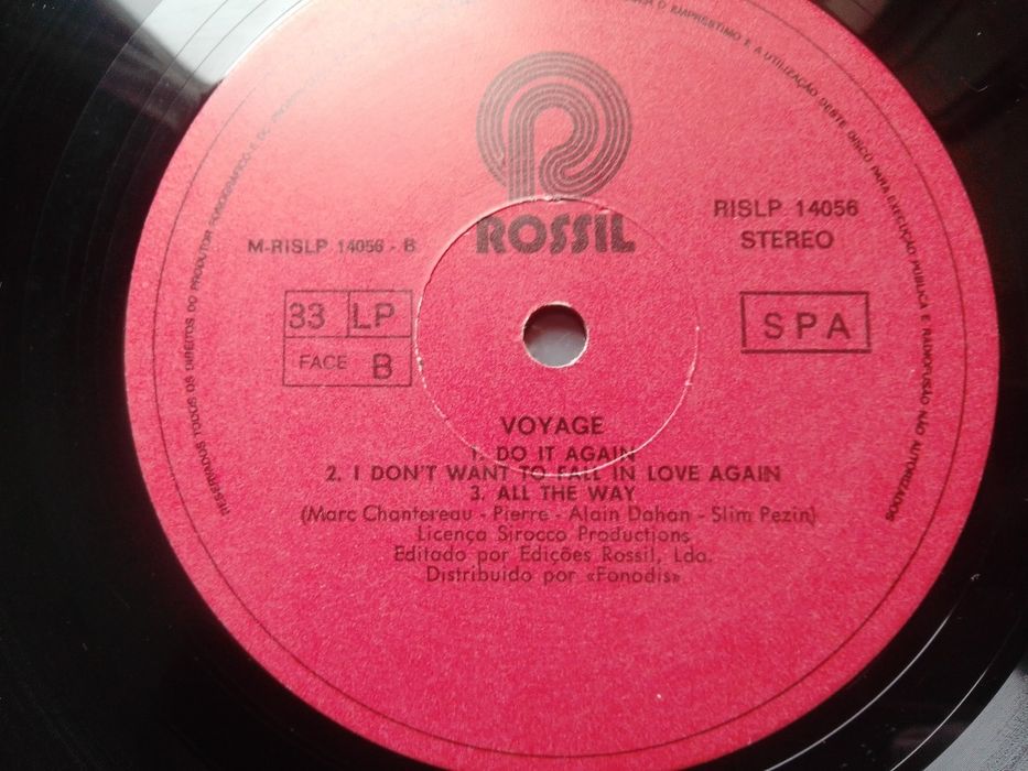 Vinil LP versões Maxi - Voyage 3 ( 1980 )