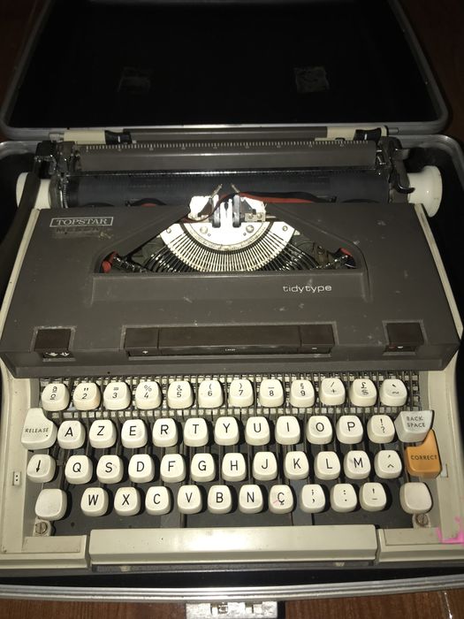 Máquina de Escrever Antigas TOPSTAR