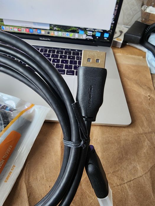 Кабель Displayport на Displayport новий 8K 1.9м