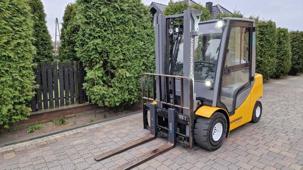 Jungheinrich TFG 430s Wózek paletowy widłowy LPG Duplex 3T 2020rok