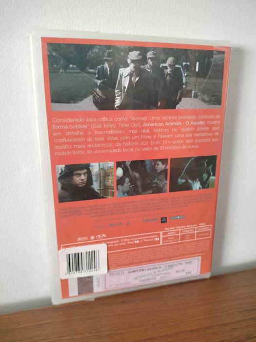 Filme DVD: American Animals: O Assalto (Selado)