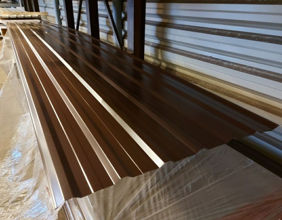 Promocja! Blacha trapezowa t-18 brąz mat 28 zl m2 brutto