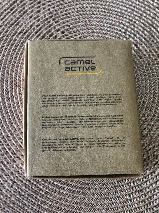 Carteira c/ Porta-moedas - Camel Active - Nova / Nunca Usada