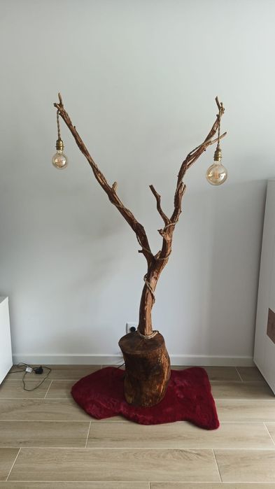 Candeeiros em madeira artesanais, vários tamanhos