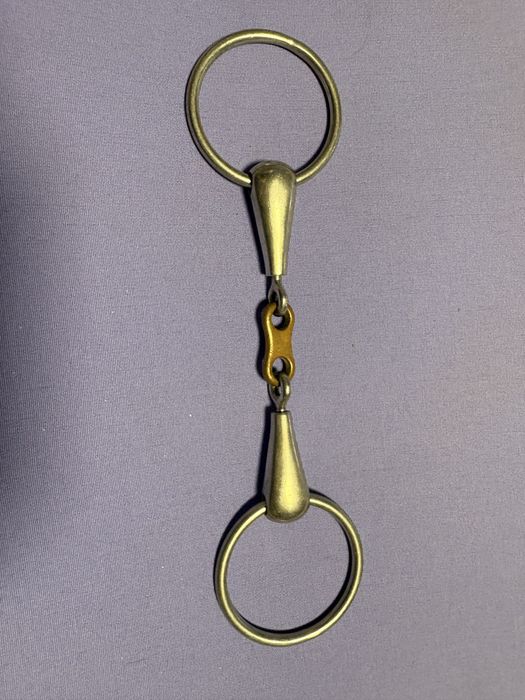 Wedzidlo podwojnie lamane 14 cm