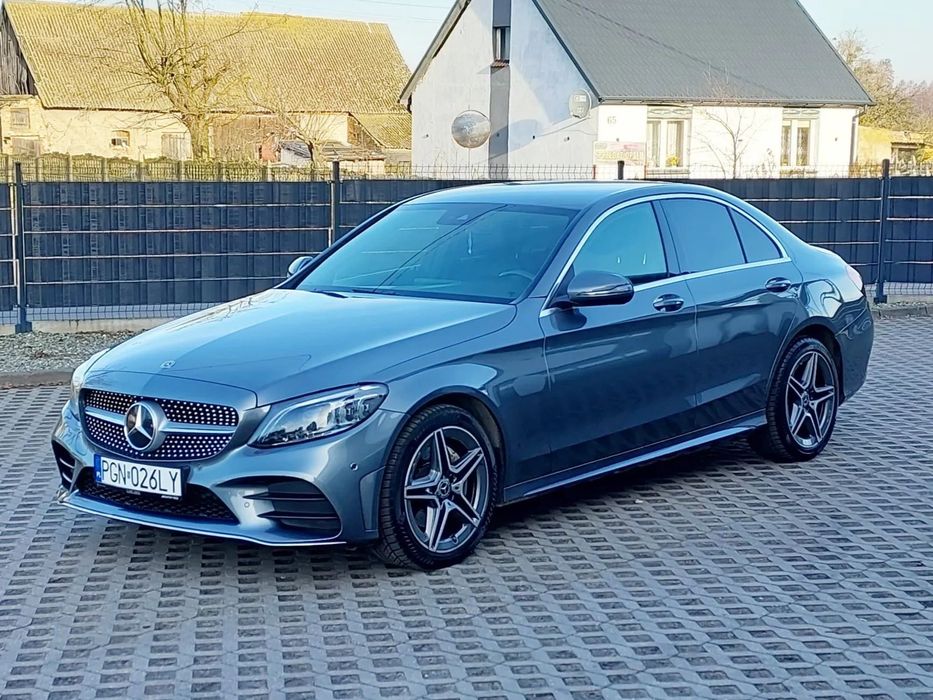 Mercedes-Benz Klasa C * C220d * 2018r * AMG * LIFTING * POLSKI SALON * stan PEFEKCYJNY *
