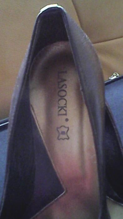 nowe buty skóra brąz Lasocki