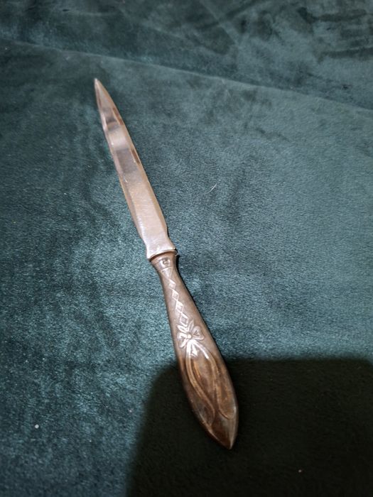 Utensilio para abrir cartas prata