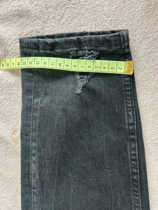 #Pull &Bear spodnie jeansowe czarne M