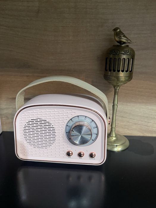 Ретро мини-динамик Bluetooth колонка мини  плеер