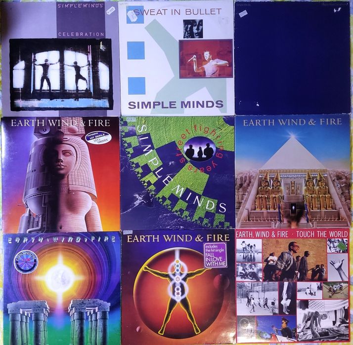 Electronic!Roxy music,Level 42,Simple minds,Earth wind fire.Matt Bianc