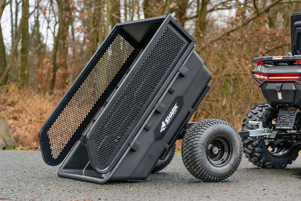 Причіп для квадроцикла Shark ATV Garden 300 S прицеп трейлер самоскид