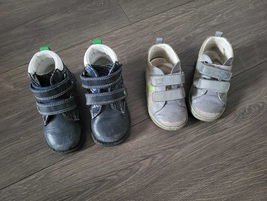 Buty r. 21 dla chłopca jesienne przejściowe na podwórko