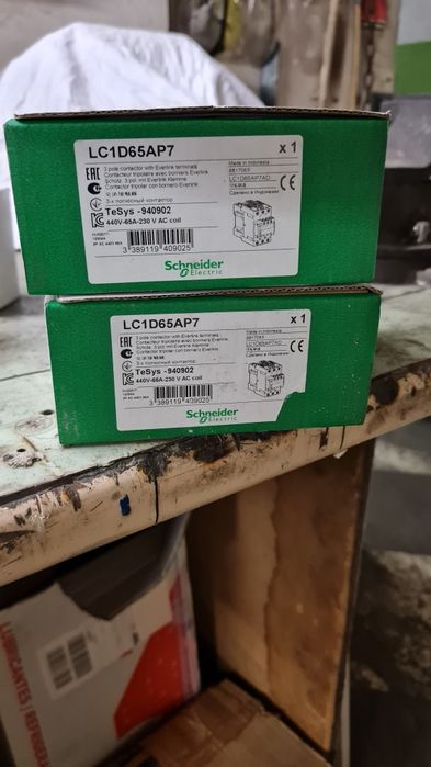 Contactores novos varios