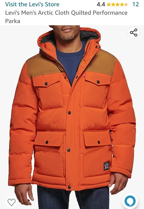 Куртка парка мужська Levis Розмір XL Оригинал Левайс Левис