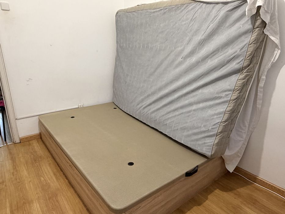 Cama sommier + colchão