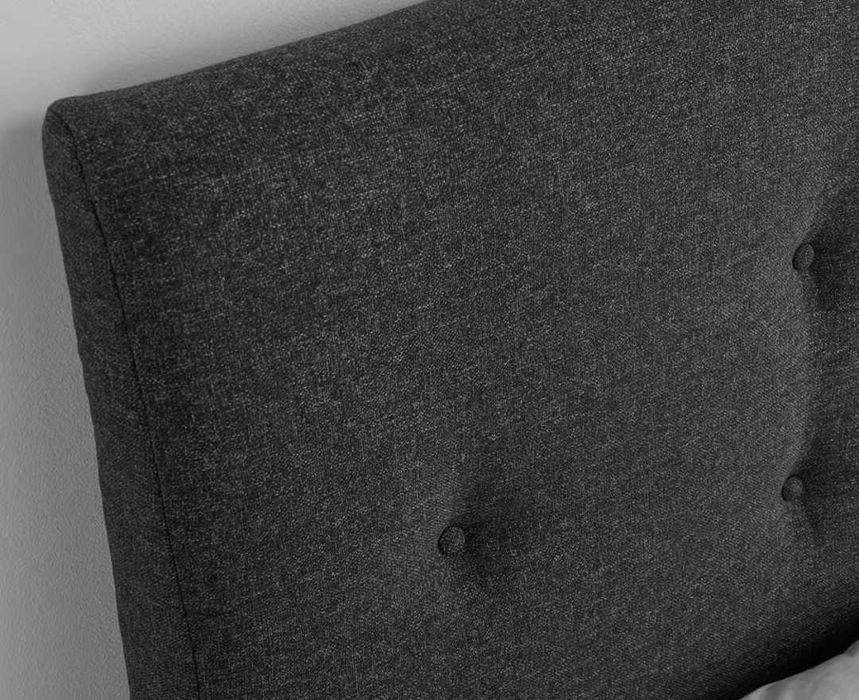 NOVO Cama estofada/arrumação IDANÄS  + estrado LONSËT +colchão VALEVÅG