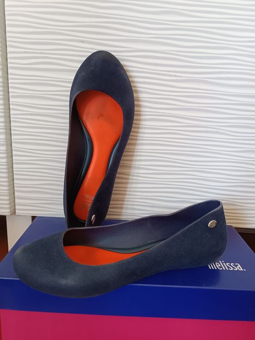 Sabrinas Melissa Azuis em muito bom estado