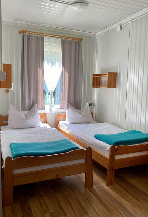 Domek Zielony Jedyny na działce mazury do wynajęcia Mikołajki Iznota
