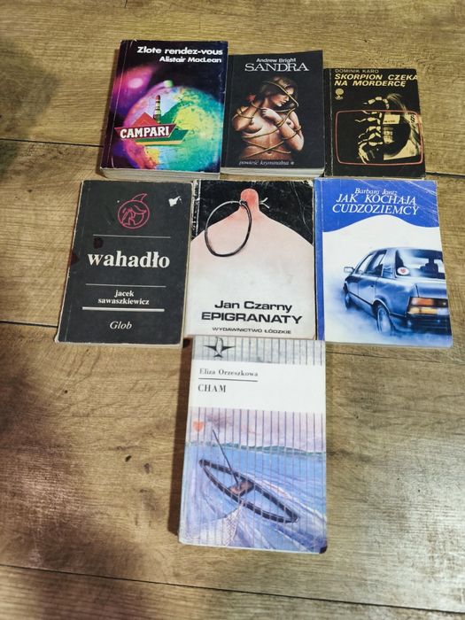 WIELKA WYPRZEDAŻ! Biblioteka PRL, Kryminał, Klasyka  Książki 5–10 zł