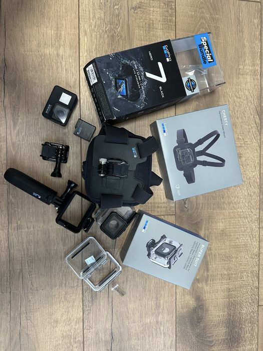 GoPro Hero 7 Black + Akcesoria