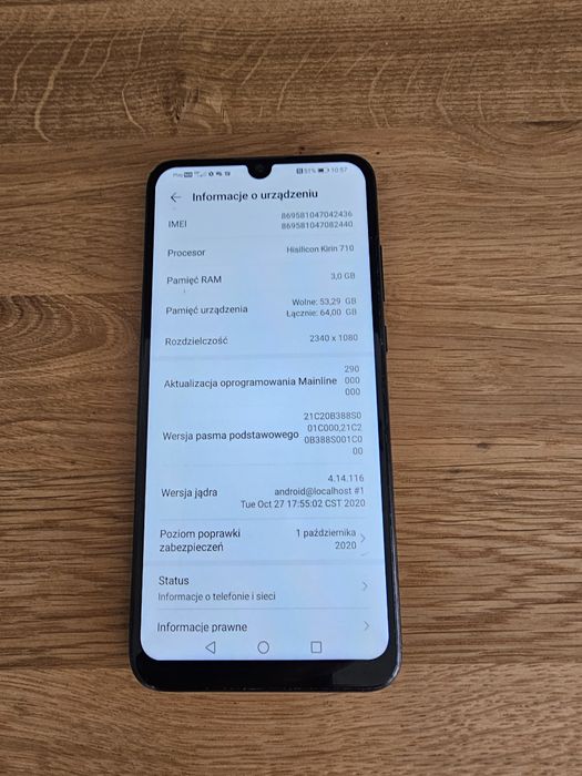 Huawei p smart 2019