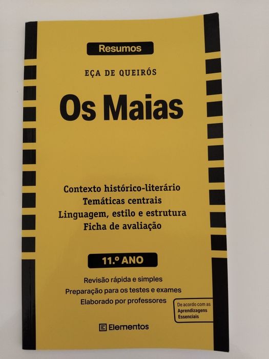 Os Maias do Autor Eça de Queiroz (Resumos 11ano)